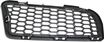 BMW Passenger Side Bumper Grille-Textured Black, Plastic, Replacement REPB015547