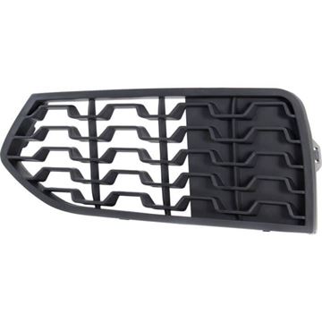 Bumper Grille, 2-Series 14-18 Front Bumper Grille Lh, Outer, Textured, W/ M Sport Pkg, Convertible/Coupe, Replacement REPB015566