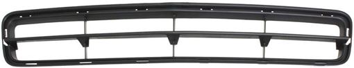 Chevrolet Center Bumper Grille-Textured Black, Plastic, Replacement REPC015301