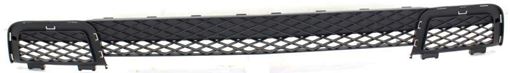 Center Bumper Grille Replacement Bumper Grille-Textured Black, Plastic, Replacement REPC015313