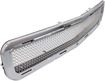 Cadillac Bumper Grille-Chrome, Plastic, Replacement REPC015317