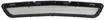 Cadillac Bumper Grille-Chrome, Plastic, Replacement REPC015317