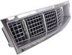 Bumper Grille, Escalade 08-14 Front Bumper Grille, Chrome/Silver, Platinum Model, Replacement REPC015318