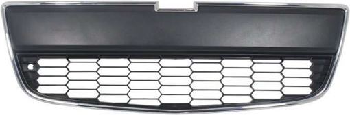 Bumper Grille, Sonic 12-16 Front Bumper Grille, Lower, Chrome/Black, Ls/Lt/Ltz Model, Hatchback/Sedan, Replacement REPC015319