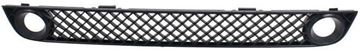 Chevrolet Center Bumper Grille-Black, Plastic, Replacement REPC015320