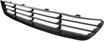 Pontiac, Chevrolet Center Bumper Grille-Textured Black, Plastic, Replacement REPC015321