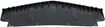 Chevrolet Center Bumper Grille-Black, Plastic, Replacement REPC015328