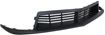 Chevrolet Center Bumper Grille-Textured Black, Plastic, Replacement REPC015329