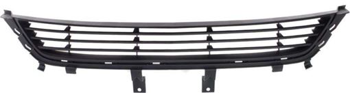 Chevrolet Bumper Grille-Textured Black, Plastic, Replacement REPC015331