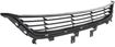 Chevrolet Bumper Grille-Textured Black, Plastic, Replacement REPC015331