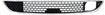 Chrysler Bumper Grille-Chrome Shell w/ Black Insert, Plastic, Replacement REPC015332