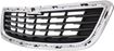 Chevrolet Bumper Grille-Textured Gray, Plastic, Replacement REPC015337Q