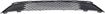 Chrysler Bumper Grille-Textured Black, Plastic, Replacement REPC015339