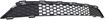 Chrysler Bumper Grille-Textured Black, Plastic, Replacement REPC015341