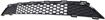 Chrysler Bumper Grille-Textured Black, Plastic, Replacement REPC015341