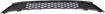 Chrysler Bumper Grille-Textured Black, Plastic, Replacement REPC015341