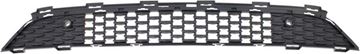 Chrysler Bumper Grille-Textured Black, Plastic, Replacement REPC015344