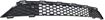 Chrysler Bumper Grille-Textured Black, Plastic, Replacement REPC015344