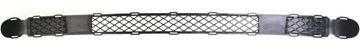 Dodge Center Bumper Grille-Primed, Plastic, Replacement REPD015302