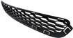 Dodge Center Bumper Grille-Textured Black, Plastic, Replacement REPD015306