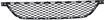 Dodge Center Bumper Grille-Textured Black, Plastic, Replacement REPD015311