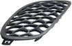 Dodge Passenger Side Bumper Grille-Textured Black, Plastic, Replacement REPD015511