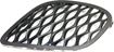 Dodge Driver Side Bumper Grille-Textured Black, Plastic, Replacement REPD015512