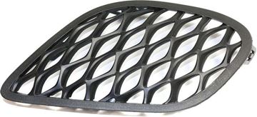 Dodge Driver Side Bumper Grille-Textured Black, Plastic, Replacement REPD015512