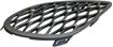 Dodge Driver Side Bumper Grille-Textured Black, Plastic, Replacement REPD015512