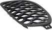 Dodge Driver Side Bumper Grille-Textured Black, Plastic, Replacement REPD015512