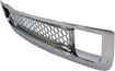 GMC Lower Bumper Grille-Chrome, Plastic, Replacement REPG015303