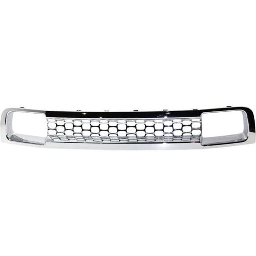 GMC Bumper Grille-Chrome, Plastic, Replacement REPG015305