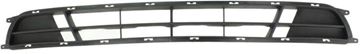 Hyundai Center Bumper Grille-Textured Gray, Plastic, Replacement REPH015302Q