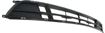 Hyundai Center Bumper Grille-Textured Gray, Plastic, Replacement REPH015302Q