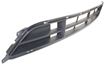 Bumper Grille, Sonata 09-10 Front Bumper Grille, Textured Gray, Replacement REPH015302