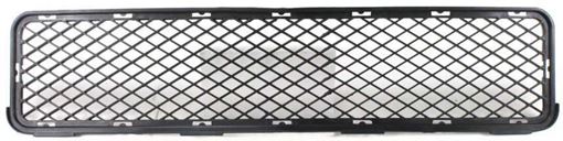 Hyundai Center Bumper Grille-Black, Plastic, Replacement REPH015303