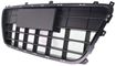 Hyundai Center Bumper Grille-Black, Plastic, Replacement REPH015304