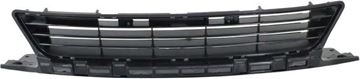 Honda Center Bumper Grille-Textured Black, Aluminum, Replacement REPH015307