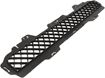 Hummer Center Bumper Grille-Textured Gray, Plastic, Replacement REPH015314