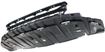 Bumper Grille, Civic 13-14 Front Bumper Grille, Lower, Black, 2.4L Eng, Sedan, Replacement REPH015318