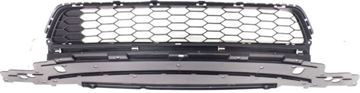 Honda Bumper Grille-Textured Gray, Plastic, Replacement REPH015319Q