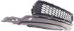 Honda Bumper Grille-Textured Gray, Plastic, Replacement REPH015319Q