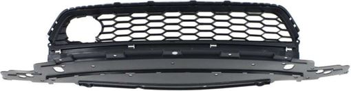 Honda Bumper Grille-Textured Gray, Plastic, Replacement REPH015320Q