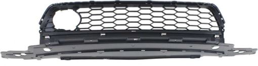 Honda Bumper Grille-Textured Gray, Plastic, Replacement REPH015320