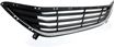 Hyundai Bumper Grille-Textured Black Shell w/ Chrome Insert, Plastic, Replacement REPH015321Q