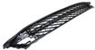 Honda Center Bumper Grille-Textured Dark Gray, Plastic, Replacement REPH015322Q