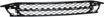 Honda Center Bumper Grille-Textured Dark Gray, Plastic, Replacement REPH015322