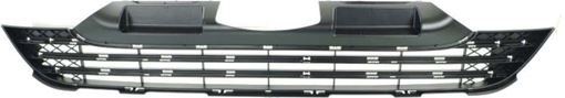 Honda Lower Bumper Grille-Textured Black, Plastic, Replacement REPH015324