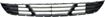 Hyundai Bumper Grille-Textured Gray, Plastic, Replacement REPH015325Q