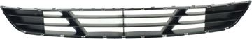 Hyundai Bumper Grille-Textured Gray, Plastic, Replacement REPH015325